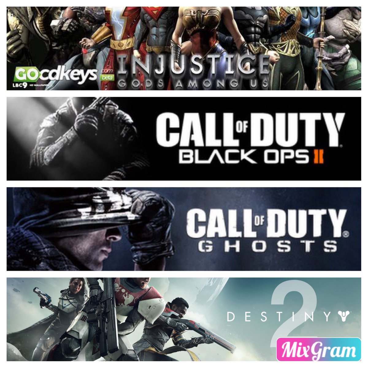 TaanKh_VLee's tweet photo. [ Gaming Program Day ]

Je vais commencer ma performance sur #InjusticeGodsAmongUs ; suivi de #BO2 en #MultiplyerMode et #ZombieMode, #Ghost en #MultiplayerMode et #ExtinctionMode sur #WiiU et enfin pour finir #Destiny2 #PC #TeamToBe #Gaming #Program  #News #Day https://t.co/wTnoDTgdqX