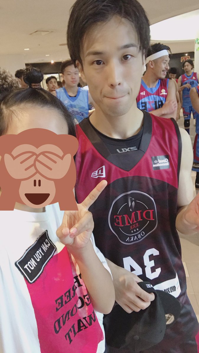 basket_evessa's tweet photo. NINJAの選手がめっちゃいい人���で
面白いし可愛いかった〜〜😻 笑

籔内選手めっちゃかっこよかった、♡ https://t.co/YtV4CXZS2P