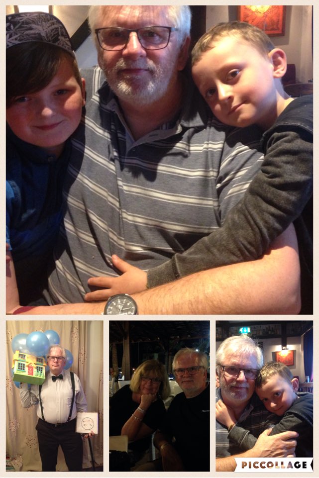 Happy 65th to the best dad and granddad you could ever wish for
