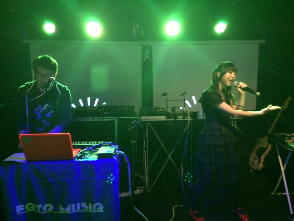 KeyLuck777's tweet photo. #FQTQ さんタイムでフューチャーファンキーバイブスを感じてよく踊りました。
#深月ももえ さんとのコラボ曲もよかったです!
#Crazypops https://t.co/RWda5BzLvp