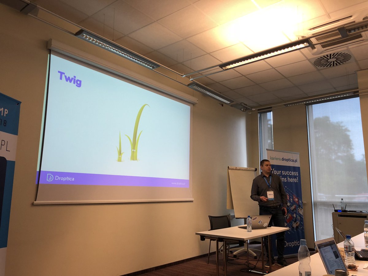 grzegorzbartman's tweet photo. #dc18pl #DrupalCamp https://t.co/CcjL4To4Z8