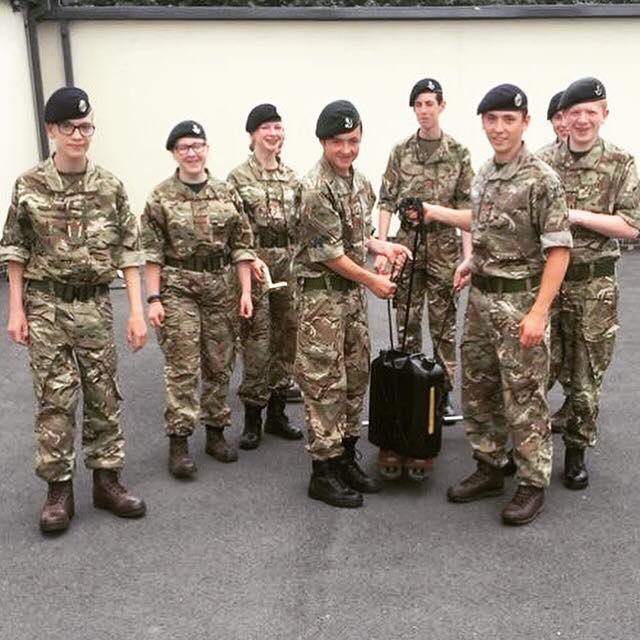 BrstlArmyCadets's tweet photo. An excellent A Coy JNCO development weekend this weekend. It included Command tasks, a visit from the Commandant, STEM kits and some Drill. And some sunshine. 

Photo credit: Capt. Phil Smith. https://t.co/QPpzeOIPU8