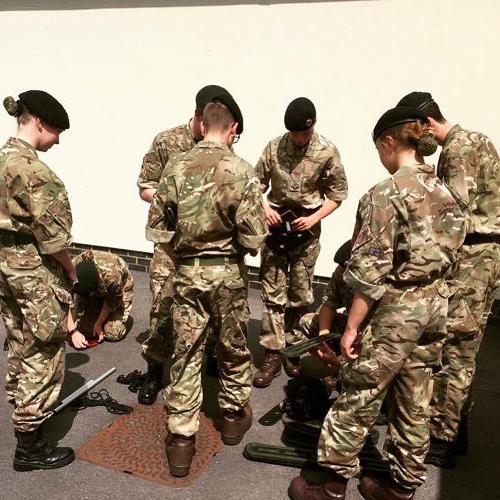 BrstlArmyCadets's tweet photo. An excellent A Coy JNCO development weekend this weekend. It included Command tasks, a visit from the Commandant, STEM kits and some Drill. And some sunshine. 

Photo credit: Capt. Phil Smith. https://t.co/QPpzeOIPU8