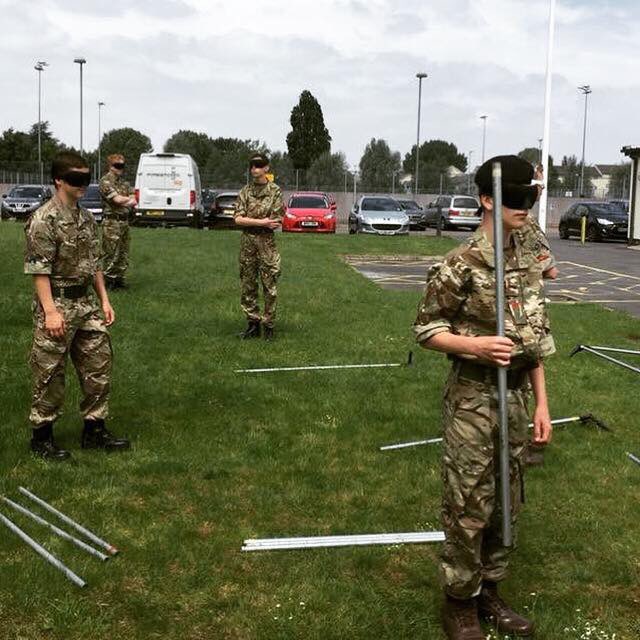 BrstlArmyCadets's tweet photo. An excellent A Coy JNCO development weekend this weekend. It included Command tasks, a visit from the Commandant, STEM kits and some Drill. And some sunshine. 

Photo credit: Capt. Phil Smith. https://t.co/QPpzeOIPU8