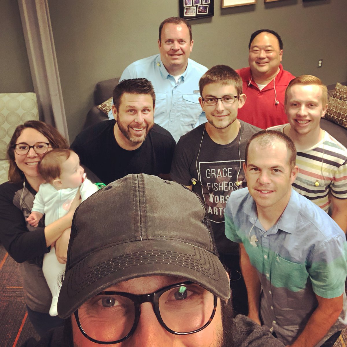 wijohnsonmusic's tweet photo. Great team on this weekend @GraceChurchIN Fishers! See you at 9:15 or 11! #gracefishers #thebabyisondrums https://t.co/mrSDiA0ccB