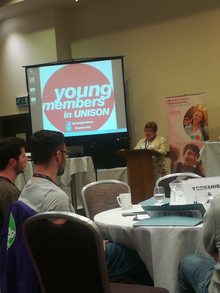 JoelioMansell's tweet photo. Great weekend at #uymw18 has come to an end. A productive conference and great to meet so many other like-minded young people 🤝 #unison #strongerinunison https://t.co/ecZbLp2lHA