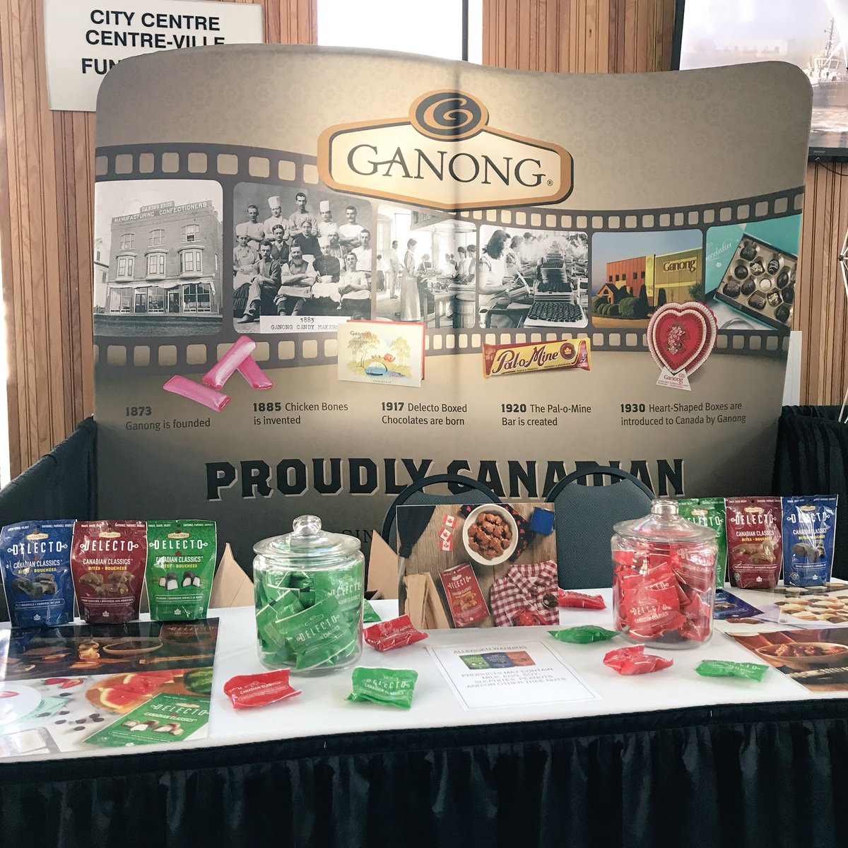 Hey Saint John, we’re sampling our Delecto Canadian Classics today at <a href="/PortSaintJohn/">Port Saint John</a> Marco Polo Terminal for #CommunityDaySJ. Come visit us for some tasty treats! 
#chocolate #CanadianClassics #sampling #SaintJohn 
<a href="/WhatsUpSaintJoh/">What's Up Saint John</a> <a href="/cityofsaintjohn/">City of Saint John</a>