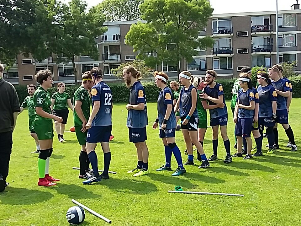 Catch is good! <a href="/RavensRotterdam/">Rotterdam Ravens Quidditch</a> are the winners of this half season's league, congratulations!