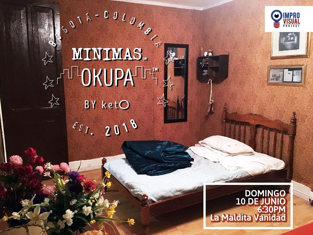teatrolamaldita's tweet image. #OKUPA Escenografías de obras de teatro en temporada son ocupadas por improvisadores que crean en ellas nuevas historias.
FECHAS: Domingo 10 de Junio. 6:30pm - #MÍNIMASOKUPA: #LaBailarinaylaEscopeta       
lamalditavanidadteatro.com/okupa