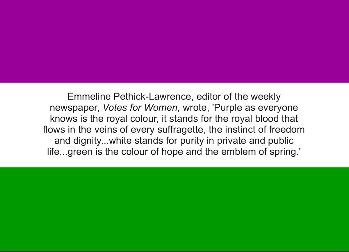 What does purple and green mean?
