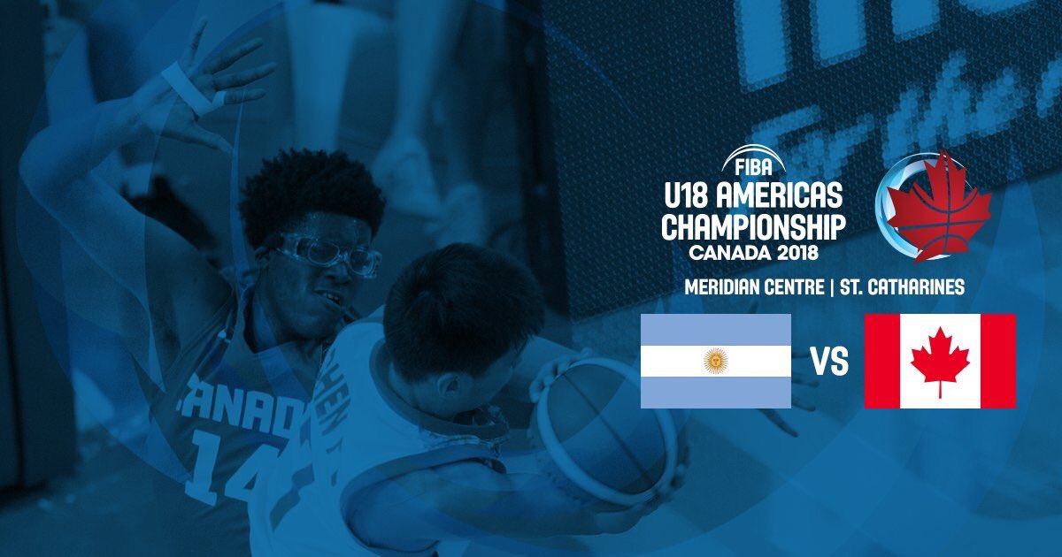 Today is the first day of the #FIBAU18Americas Championship! Canada 🇨🇦🏀 takes on Argentina 🇦🇷 at 2:15pm. Tickets still available!
#WeAreTeamCanada