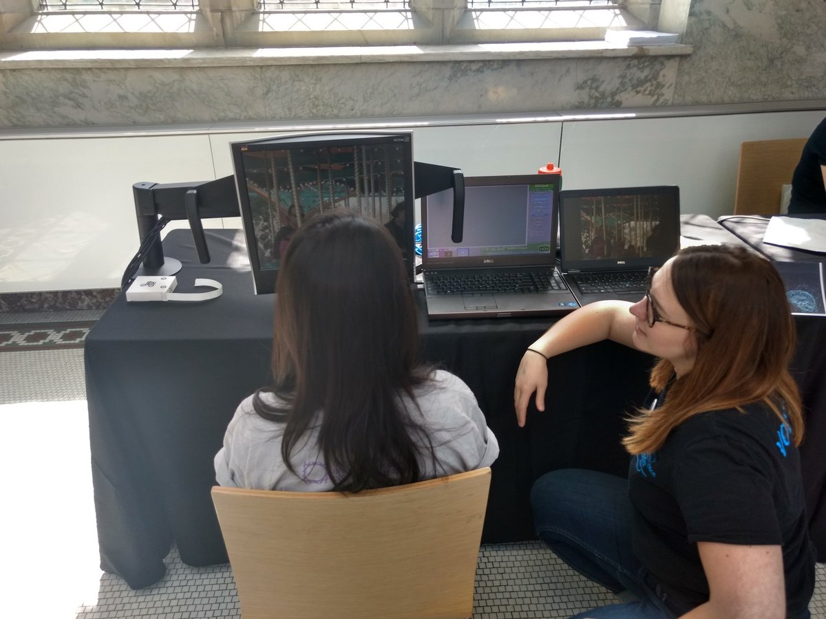OntarioBrain's tweet photo. Here we go again! It's Day 2 of #BrainBonanza @MuseumofNature Come try the cool #neurotech and participate in interactive #neuroscience #outreach activities! #BrainAtTheMuseum #CerveauAuMusee https://t.co/ADEAdczLTG