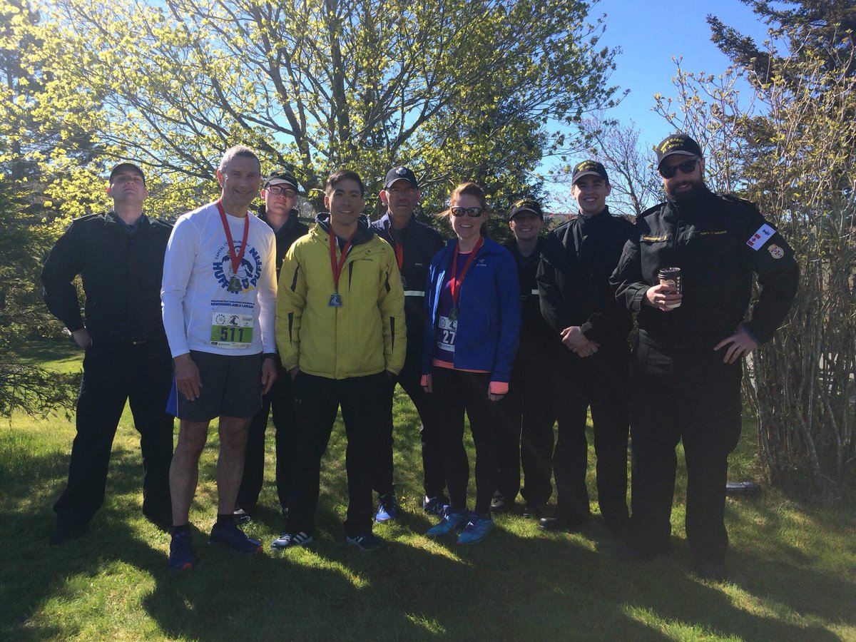 HMCS_NCSM_CABOT's tweet photo. Hear hear to all the participants and supporters of the #UniformedServicesRun today! #USR2018 #RCNavy https://t.co/l3leNsTwiZ
