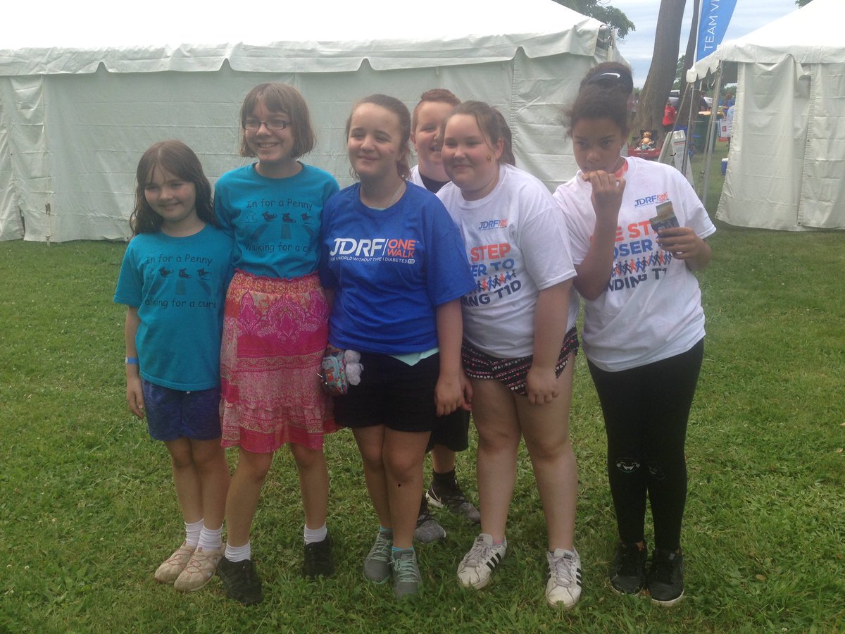 InForAPennyJDRF's tweet photo. Getting closer to @JDRFwny walk time! #jdrfonewalk https://t.co/qdSiifIZvr
