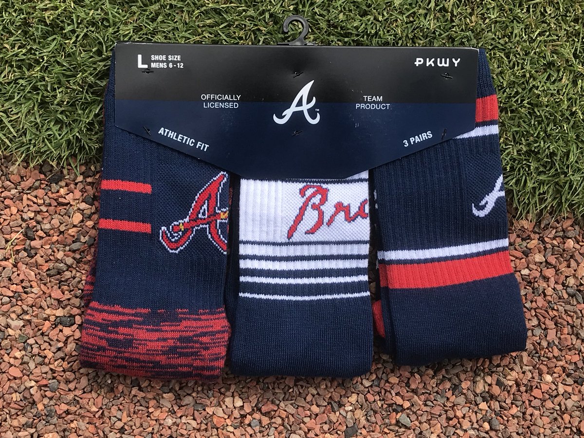 Calling all <a href="/Braves/">Atlanta Braves</a> fans! We’re here to help 1 lucky follower with their sock game. RT for your chance to win this 3-pack of <a href="/Braves/">Atlanta Braves</a> socks!