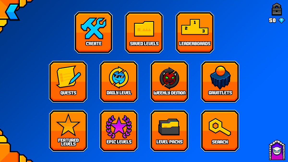 Geometry dash texture pack android