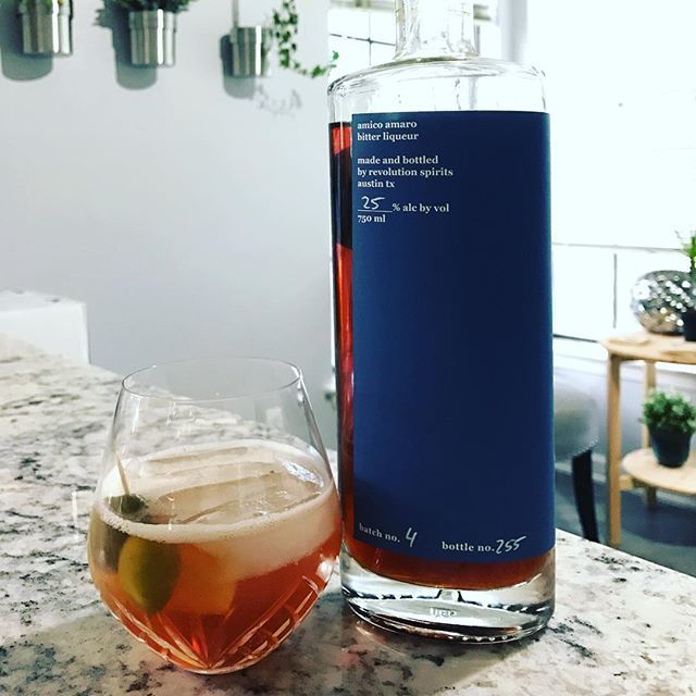 frybrews's tweet photo. Spritz with local @revolutionspirits amico amaro bringing us memories of Italy #spritz #amaro #revolutionspirits #atx #delicious #cocktails #italy https://t.co/AtgR0cwQnT https://t.co/hSdsbCy3MB