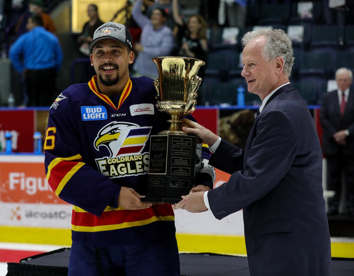 MVP
41 goals in 52 regular season games and 29 points in 13 playoff games. Michael Joly, you are somethin special. 

#EaglesCountry #DefendTheCup