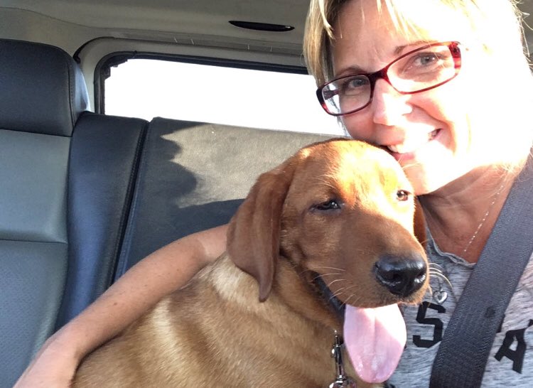 KendallMegan14's tweet photo. Happy Birthday to the Selfie Queen of Bayfield!!! @StephanieVeeck Hope your day is filled with cake, wine &amp; puppy love! 📸♥️🎂 #birthdaygirl #dogmom https://t.co/0WYMBGYZzm
