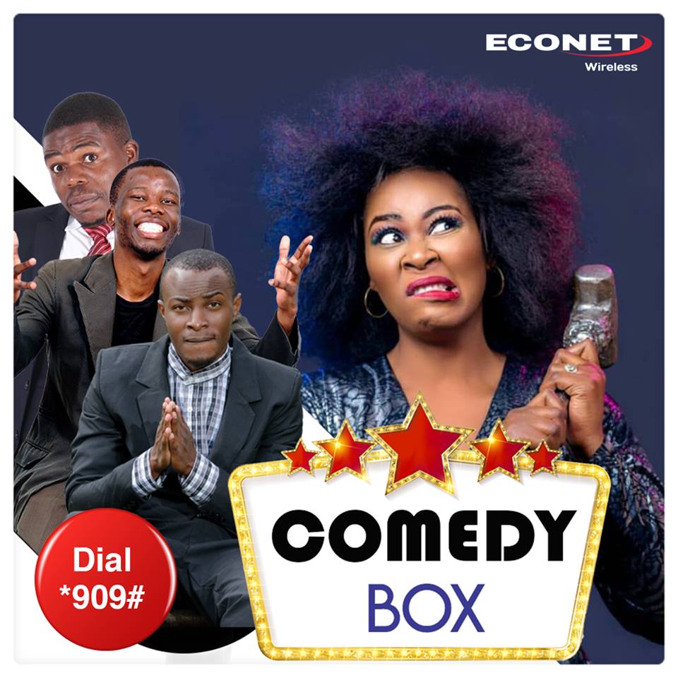 Batistusta851's tweet photo. Introducing #ComedyBox! Now you can get jokes via SMS & listen to comedy sketches from your favourite local comedians on your phone 📱🤣 Simply Dial *909# & choose a daily, weekly or monthly subscription starting from only 30cents! .@gamuposah @NdoroShaz @263Chat @econetzimbabwe https://t.co/qUAhxAH25A