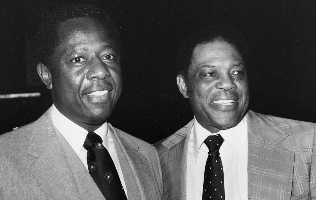 MLBPAA's tweet photo. #OTD in 1972, Hall of Famer and @Braves icon @HenryLouisAaron slugged his 649th home run, surpassing Willie Mays for second place on the all-time home run list. https://t.co/KmLZeH8C2y