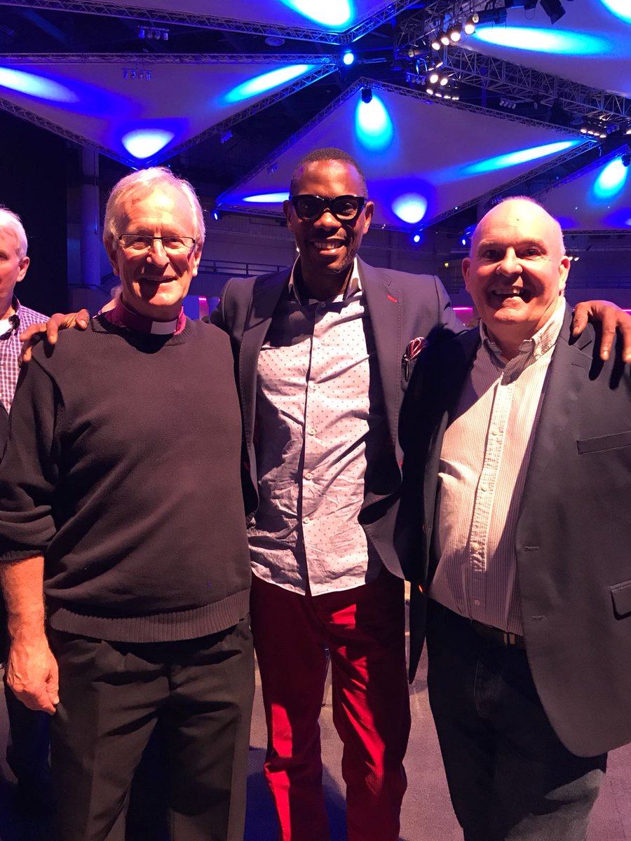 HOPEtogether's tweet photo. The Bishop of Birmingham, @roycrowne  and @RevYemmy at #TrumpetCall2018 yesterday National Day of Prayer @worldprayerc 
#prayer #nationaldayofprayer #HOPE2018 #HOPE18 https://t.co/lU58AuPDKi