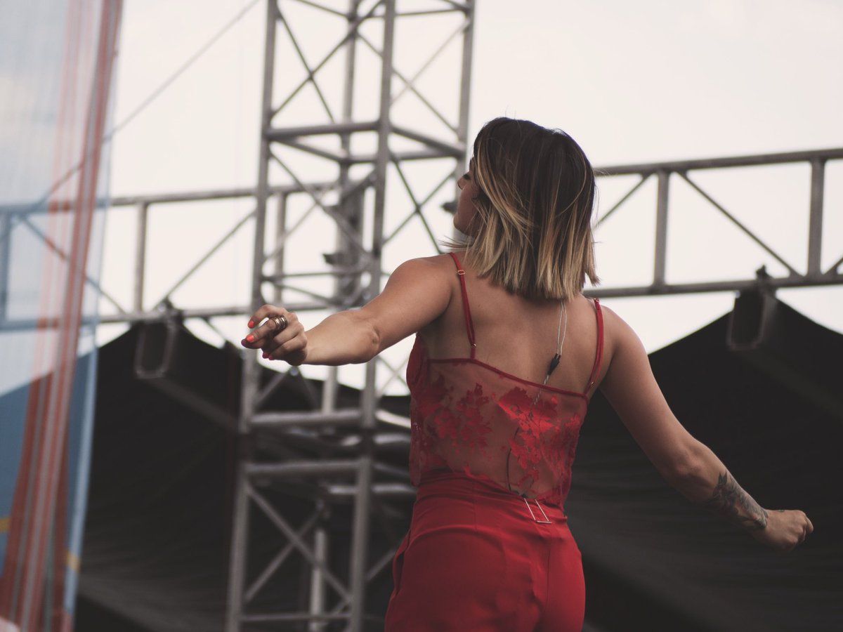 CassadeePope's tweet photo. Felt so good to be back at Riverfront yesterday. Thank you for all the love this week. Woke up feeling extremely proud of what we’ve accomplished together. And it’s just the beginning 🔥 https://t.co/eRZiB5adls