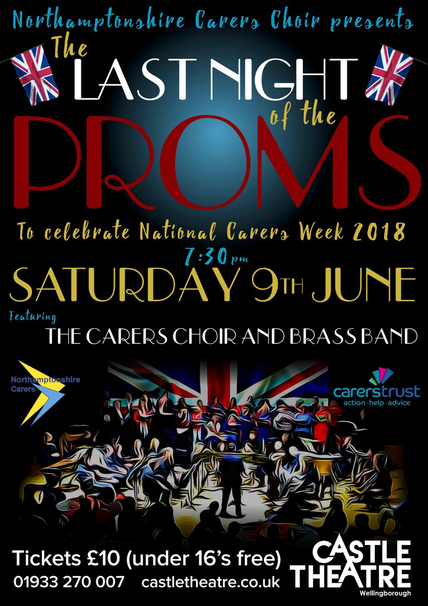 euphmattwhite's tweet photo. Really enjoyed the @NorthantsCarers Last Night of the Proms last night. Absolutely brilliant fun, thanks to everyone who made it possible! https://t.co/kFpRBMUNfH