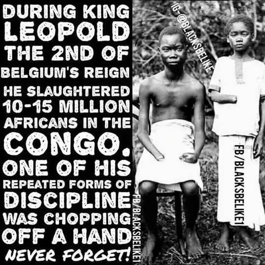 BlackHistoryStudies on X: "Conservative estimates put the number of Congolese dying as a result of The Belgian king, Leopold II personal rule at 10 million #Congo #YellowSunday #Genocide https://t.co/GeyTP4bW2k" / X