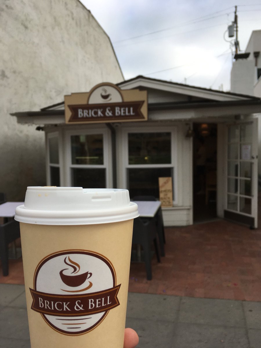 Sunday mornings are for #coffee and #long #walks Thanks to Brick and Bell for great personality and service