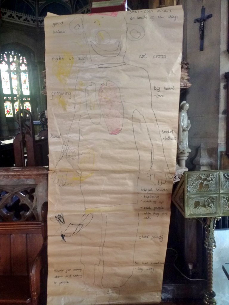 StMartinsNW5's tweet photo. Thank you Archdeacon John for the service this morning & getting us ready for the #parishprofile.
The kids of Sunday School seem to know who they are looking for?
Anyone you know @bpedmonton?
#kidstakeover #vicarwhowashesup. https://t.co/OQCCL9C6Sh