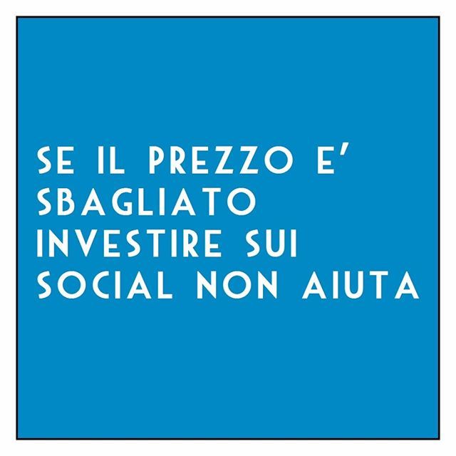 Prima di #investire sui #social siamo sicuri che il #prezzo è #giusto ?  #instagood #instagram #firstpost #venderecasa #followers #follower #immobiliare #webmarketing #follow4followback #likeforlike ift.tt/2HCDua6