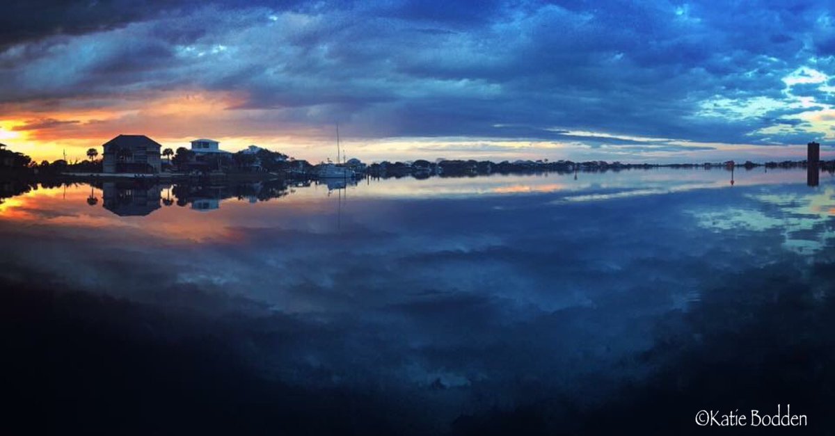 Evening reflections. #Pensacola #UpsideOfFlorida #PensacolaBeach #ExplorePca #StaySaltyFlorida #RoamFlorida #Photography #LandscapePhotography #Beach