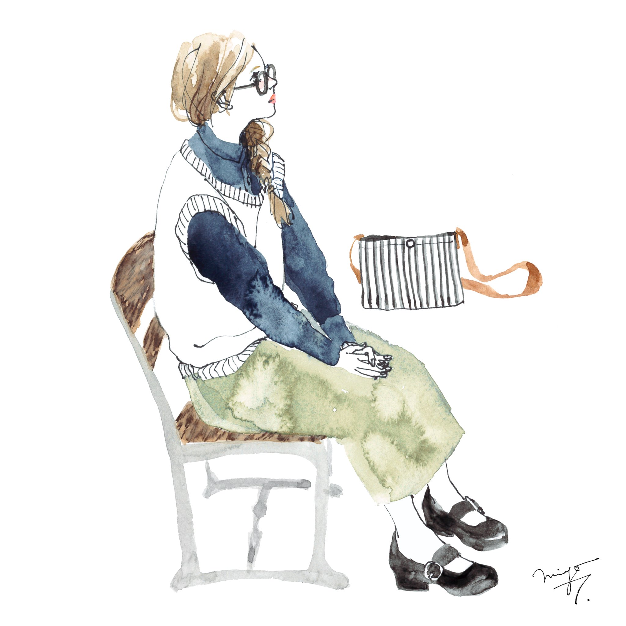 土屋みよ 【原画】キャンバスアート 土屋みよ 【原画】キャンバスアート