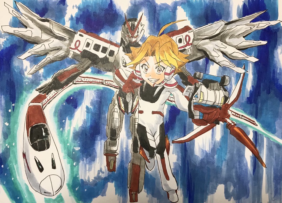 Hirofumi シンカリオン The Animation に登場する シンカリオン 800つばめと大空レイを描きました 先輩への敬意を忘れず日々の努力を惜しまないレイくんは大きな夢に向かって突き進んで行って欲しいです シンカリオン シンカリオンイラスト Hirofumi シンカリオン The Animation に登場する シンカリオン 800つばめと大空レイを描きました 先輩への敬意を忘れず日々の努力を惜しまないレイくんは大きな夢に向かって突き進んで行って欲しいです シンカリオン シンカリオンイラスト