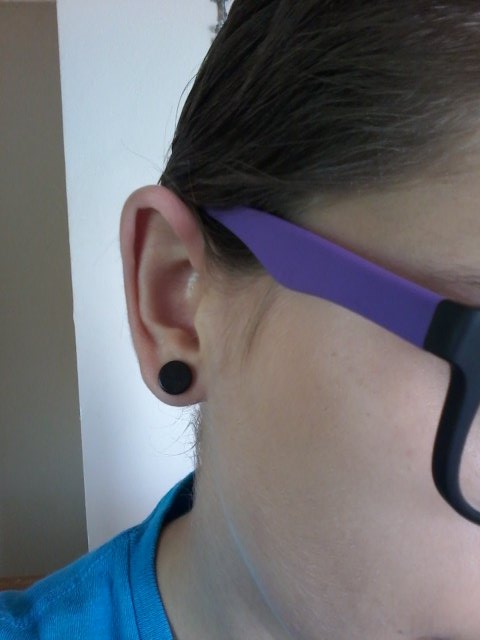 AmirDabomb's tweet photo. My ears have healed! I'm back to a 2g! Finally! https://t.co/kyExwUtfw0
