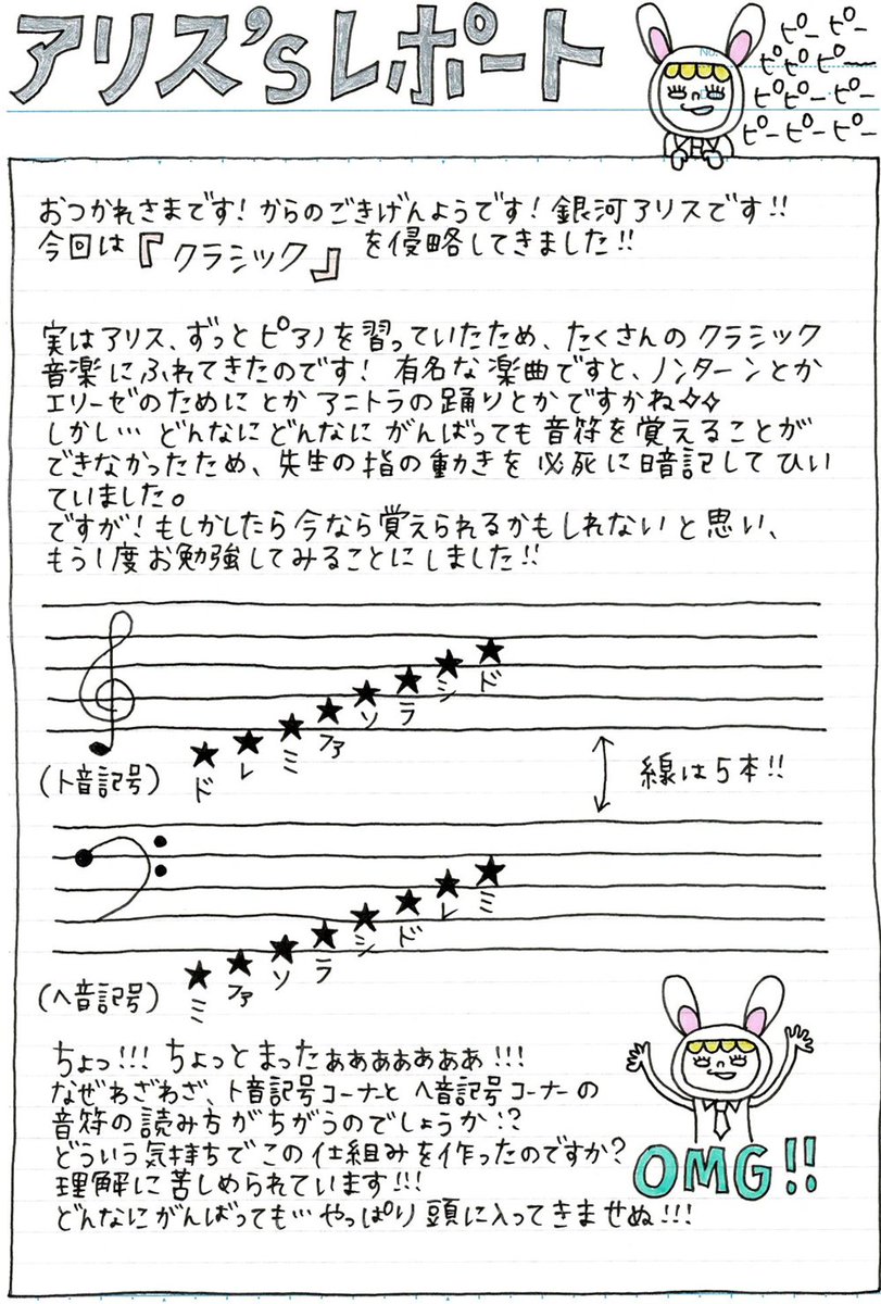 ট ইট র ななぽさん 春眠 ト音記号は渦巻いてる部分がソ ヘ音記号は点の間がファなんですよ その一般的なヘ音記号の場所では上に一本線付けてドシラソファと上から数えてみてください ほら簡単 ずれてないでしょ