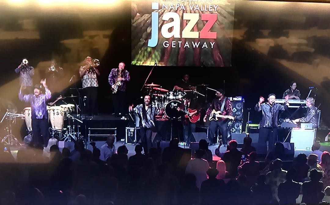Wow we had a blast performing at the Napa Valley Jazz Getaway 😀 thanks @brianculbertsonmusic for inviting us and showing us so much love ❤️ we look forward to sharing the stage with you again real soon 🎸🎵🎤🎹🎷🎺