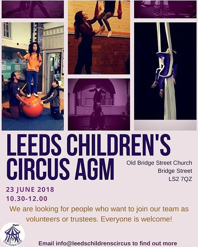 Just a reminder about our AGM coming up! Fantastic opportunities with our charity are available to those interested in helping the local community. #agm #trustees #leedsvolunteering #leedsmums #leedsdads #leeds #leedscharity #leedsparents ift.tt/2HAPqt9