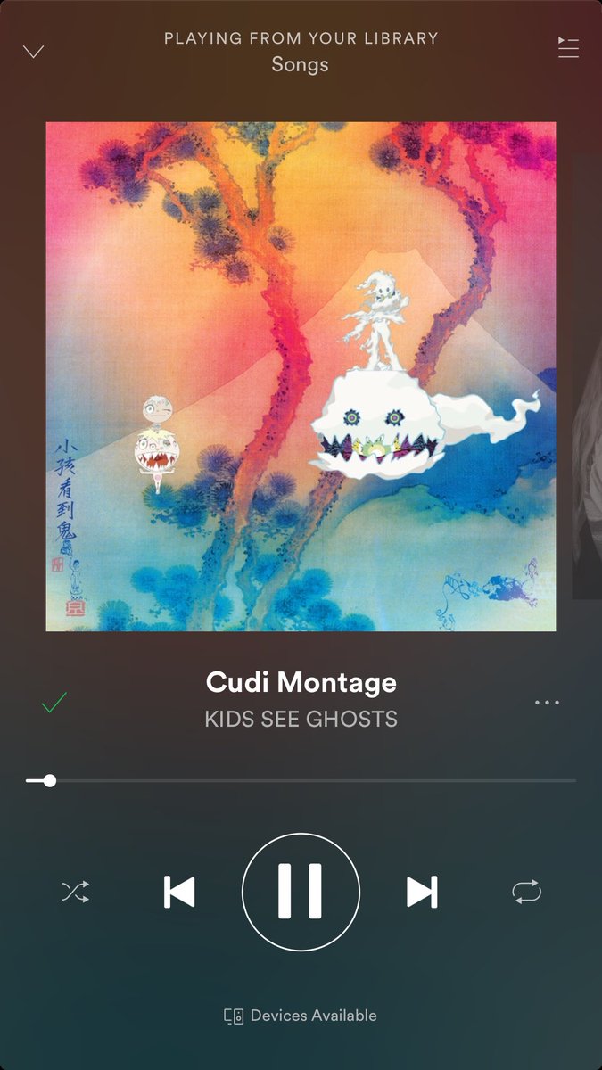 apvivi94's tweet photo. 🎼 Pain in my eyes, in the time I find, I'm stronger than I ever was. 🎼 #KidsSeeGhosts @KidCudi https://t.co/BiqQ2m0R8c