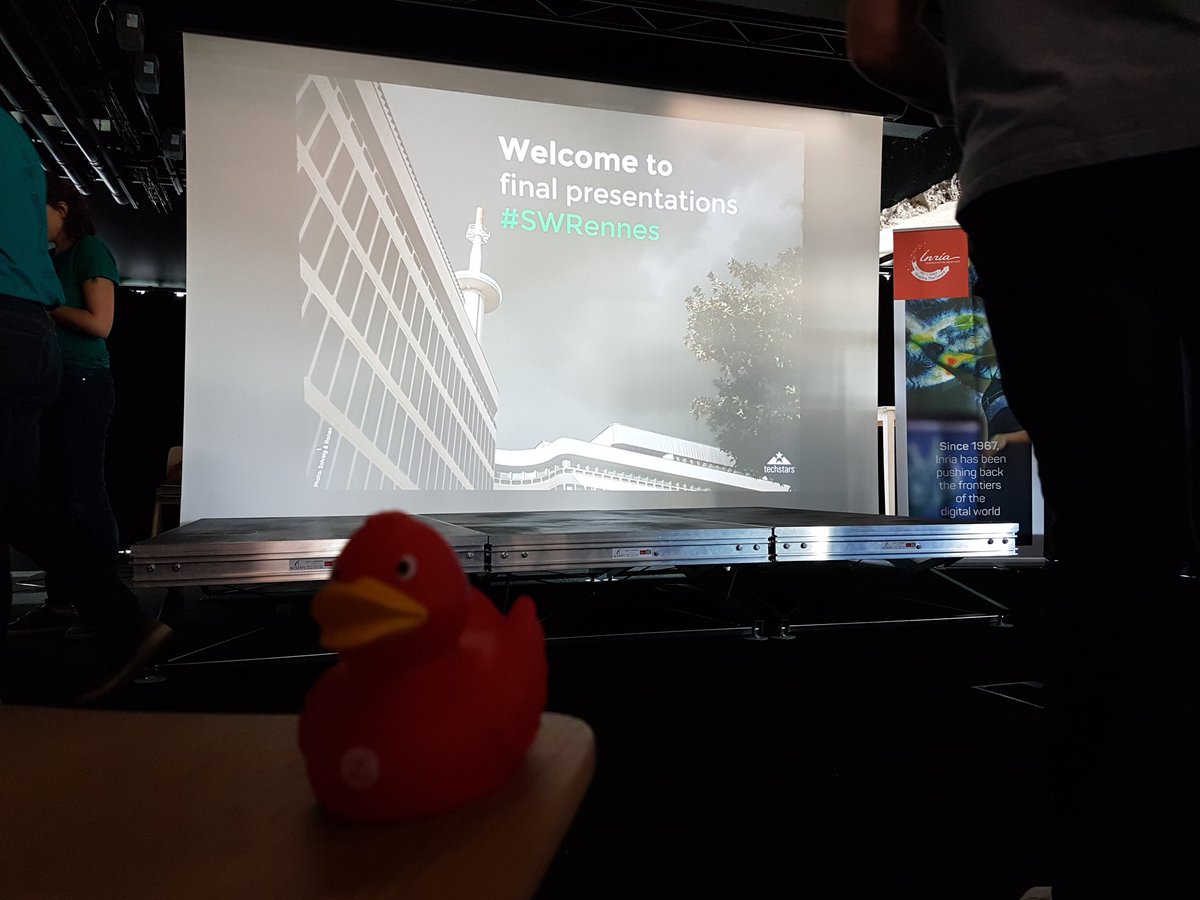cswierkowski's tweet photo. Et c'est parti !!!! #swrennes #zenikanard est impatient ;-) https://t.co/SUOtP4fLoJ