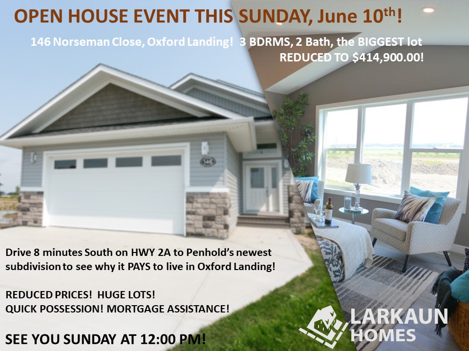 9FingeredWisdom's tweet photo. We needed that rain #reddeer! We are still on for our big Penhold event with #melcor, #uniqueelevations, and of course #larkaunhomes! 12-5pm! Even with tge rain.. The deals in #OxfordLanding are tge hottest around https://t.co/mAXPK9bbbh