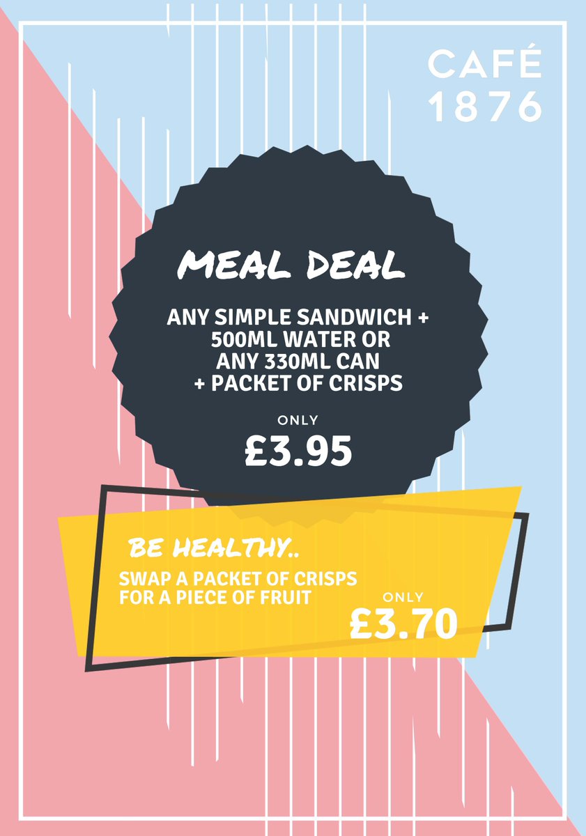 Our Meal Deal just got a whole lot healthier!