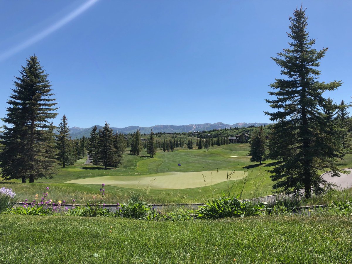 JackCarrUSA's tweet photo. I donβt play golf, but if I did, Iβd play it somewhere like this. #glenwild #Golf #wasatch #Utah #TheAuthenticSwing #beautiful https://t.co/B5rglqUrag