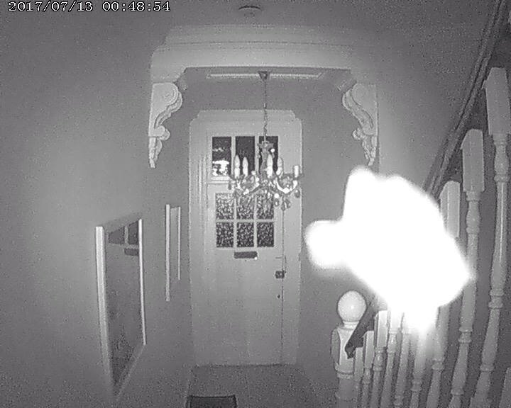 TaraMoore2's tweet photo. @ciaranokeeffe Just watched Ouija. Thought you might like these pics captured on  security cam. Many more too. https://t.co/sUZwT3R979