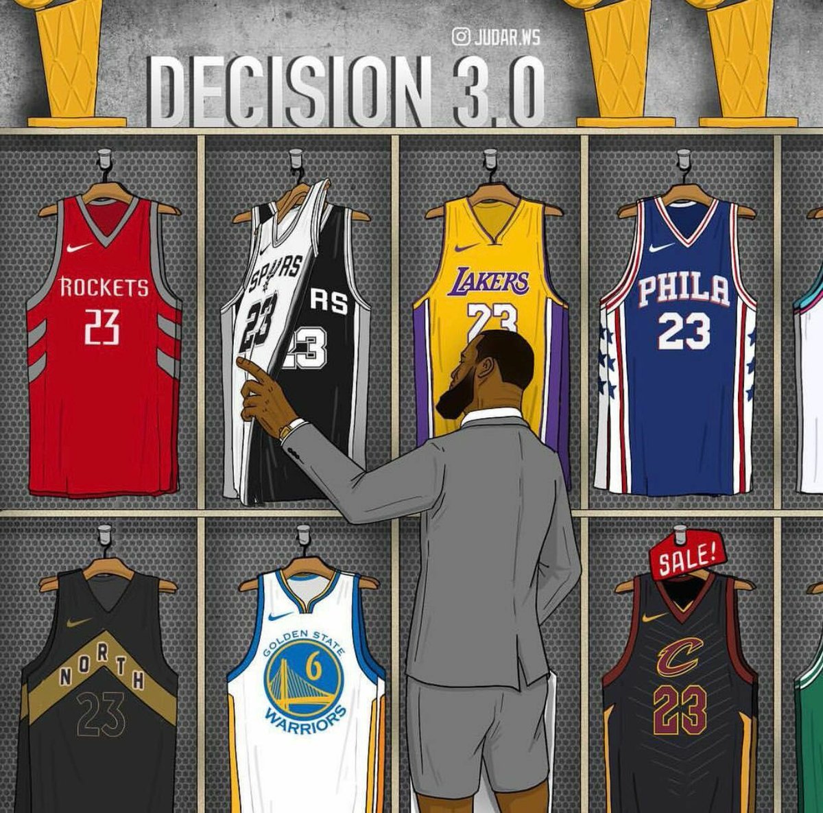 Where will lebron land next year?