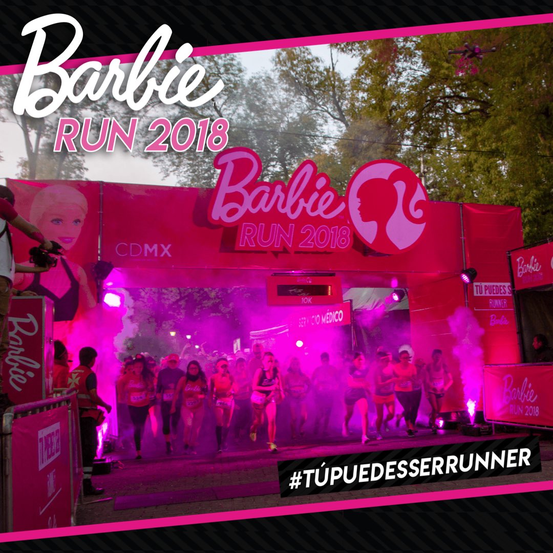emocionD's tweet photo. Asรญ vivimos la Carrera #BarbieRunMx #CorreConEmocion https://t.co/qoOyzh6AOW