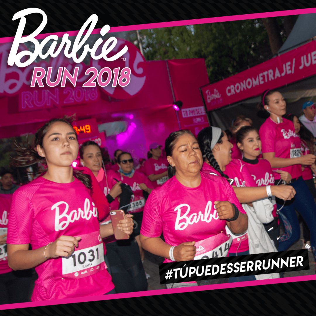 emocionD's tweet photo. Asรญ vivimos la Carrera #BarbieRunMx #CorreConEmocion https://t.co/qoOyzh6AOW