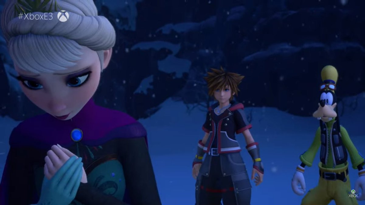 CanalGOTY's tweet photo. ELSA DE FROZEN SE DEJA VER EN EL NUEVO AVANCE DE #KingdomHearts3 

https://t.co/BXklOSBgte
#CanalGotyE3 
#XboxE3 
#E32018 https://t.co/O9XU6faYUR