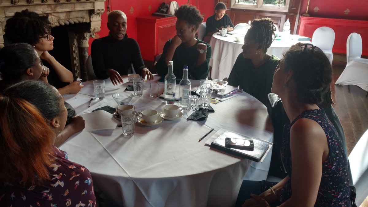 kehinde_andrews's tweet photo. Massive thanks to everyone who took part in #BlackIntersections. Especially to @sandylocks for pushing everyone to think critically and to @Annabel_wils for all the help organising. Great and productive weekend with a whole lot of laughs thrown in. https://t.co/yC3eiggL6T